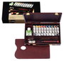 Talens Rembrandt Set de Pintura Acrílica con 10 Tubos de 40ml y Caja de Madera
